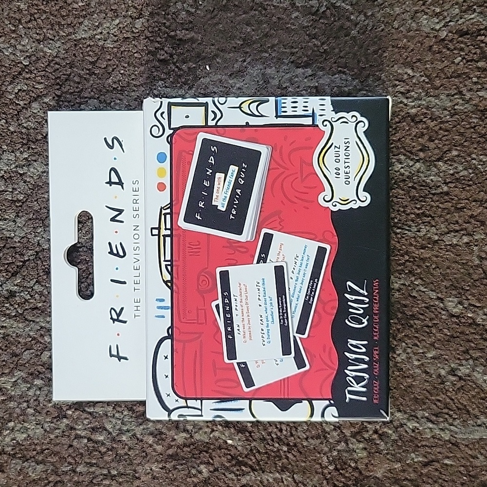 📦DONATED!!📦 NWT FRIENDS Trivia Card Game